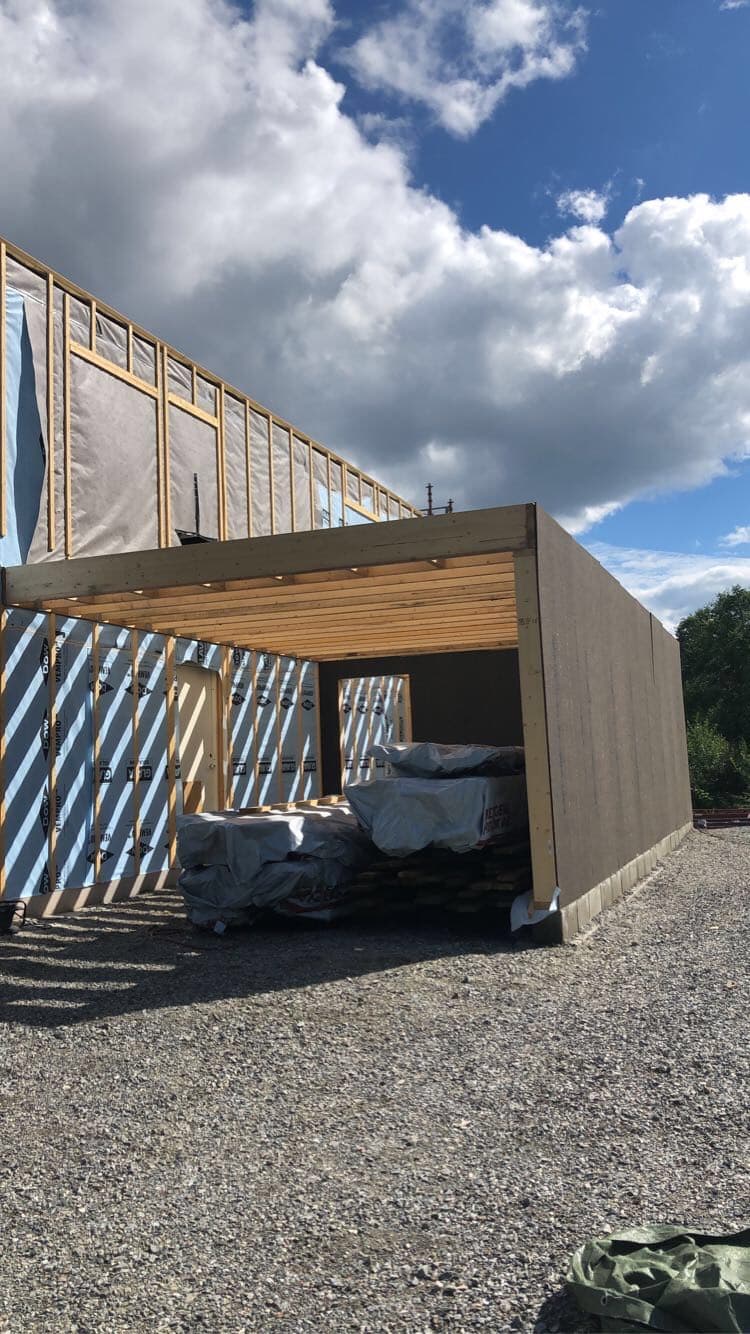 Prosessbilde 6 av enebolig - Nybygg av moderne enebolig med garasje