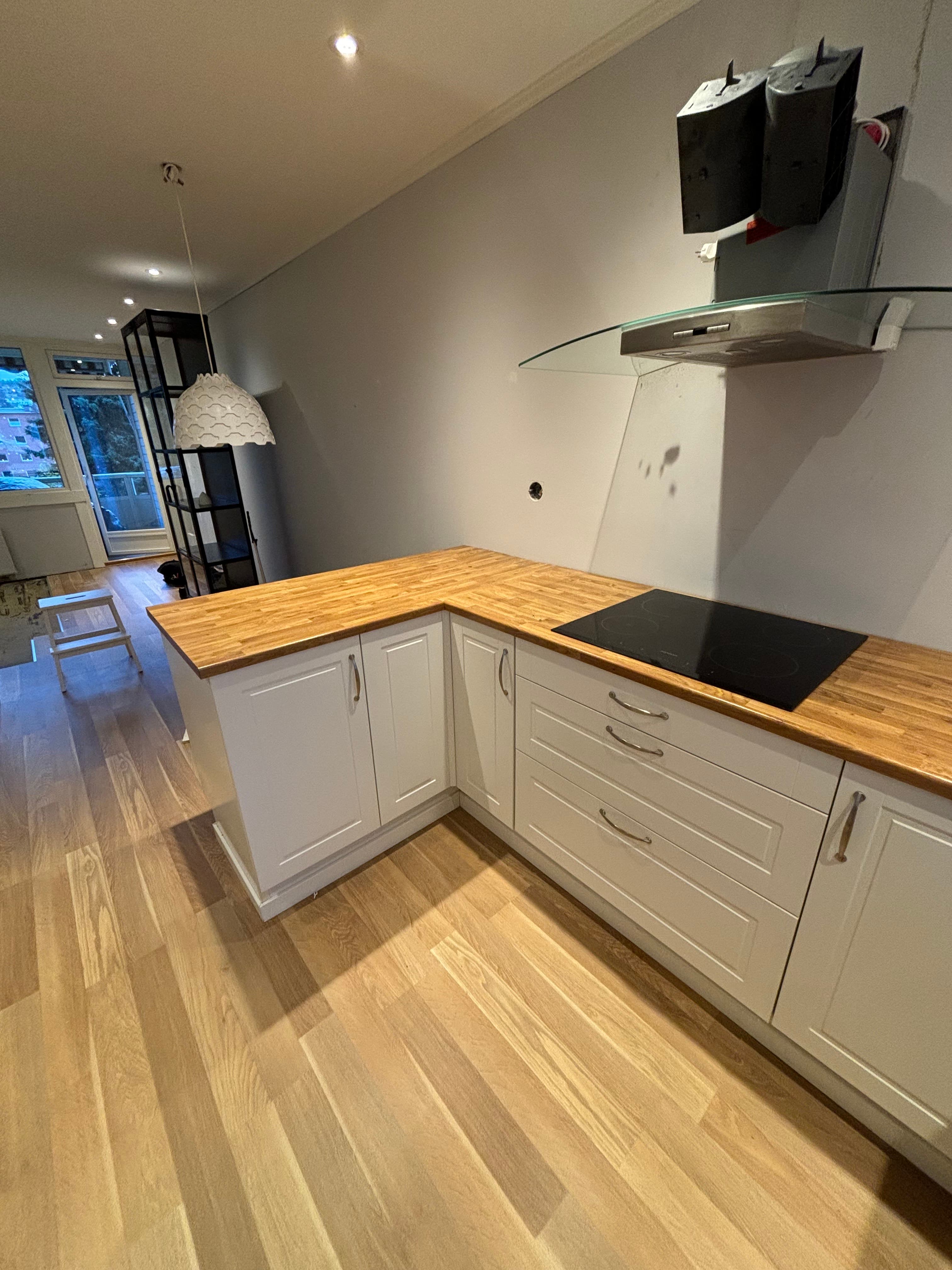 Prosessbilde 1 av kjøkkenrenovering - Renovering av kjøkken