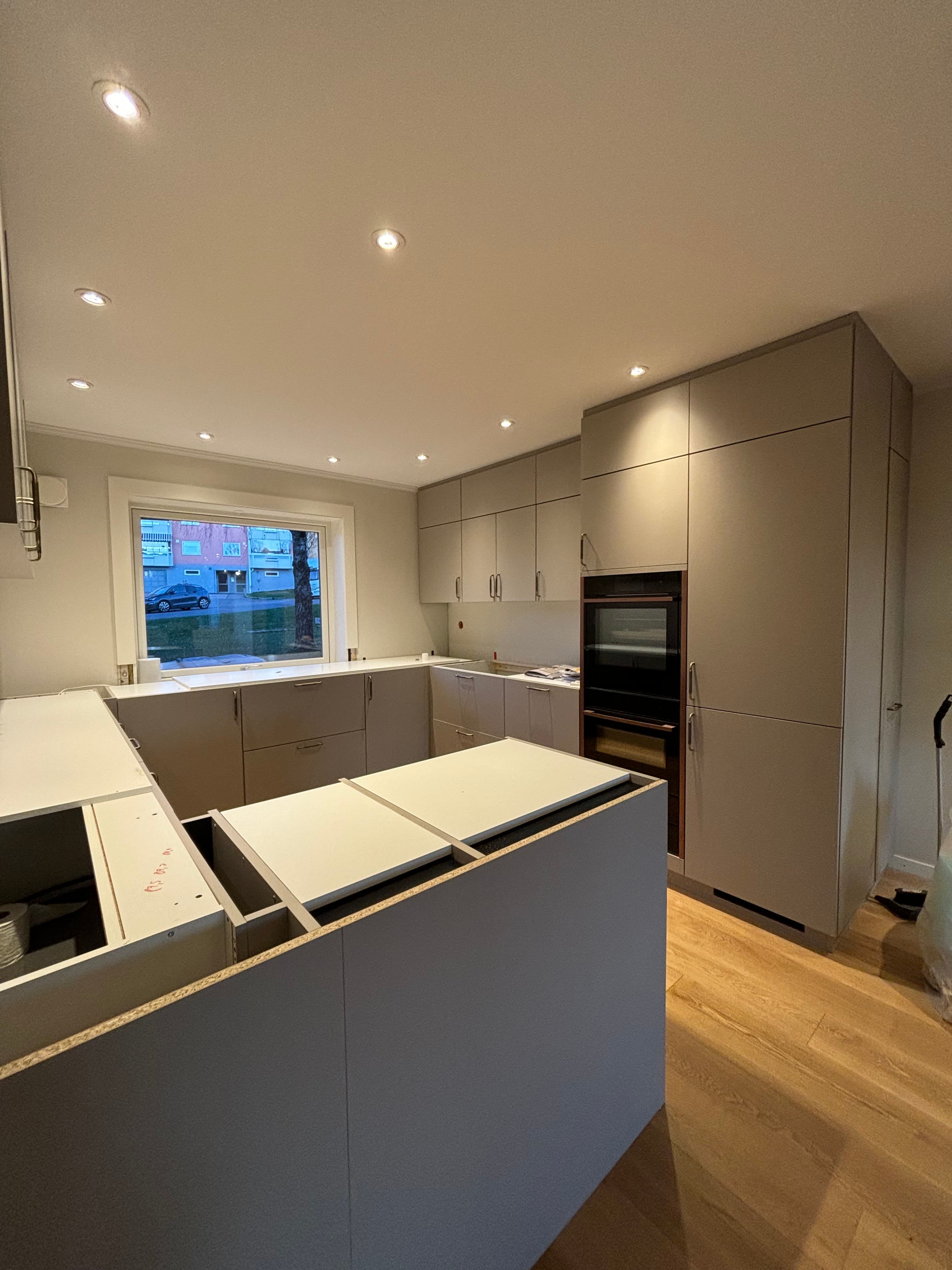 Prosessbilde 5 av kjøkkenrenovering - Renovering av kjøkken
