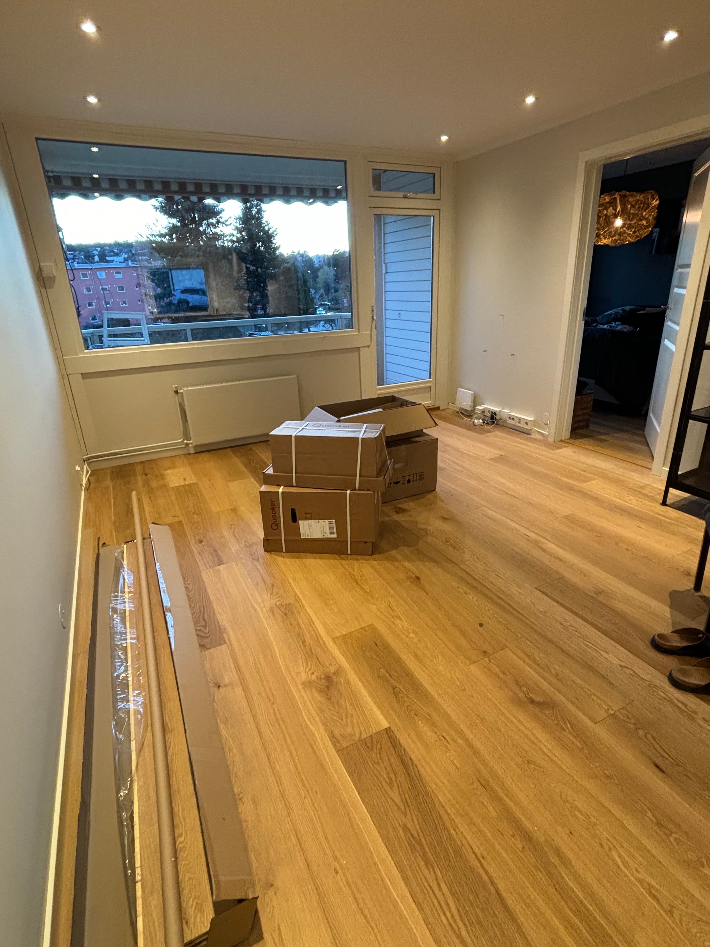 Prosessbilde 4 av kjøkkenrenovering - Renovering av kjøkken